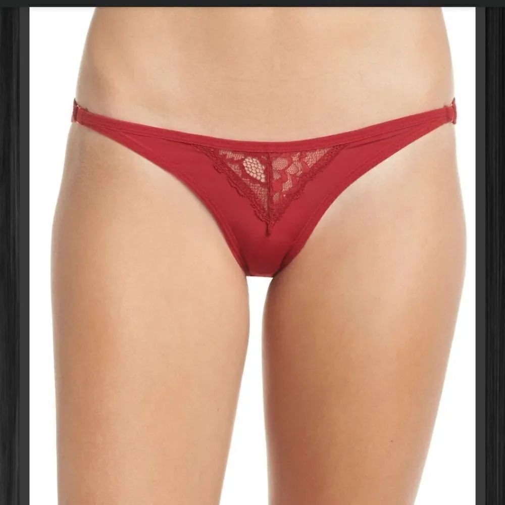 Honeydew Sydney Lace & Mesh Bikini Bottom SzSM